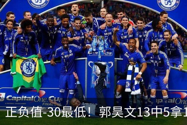 正负值-30最低！郭昊文13中5拿18分4助 罚球7中7